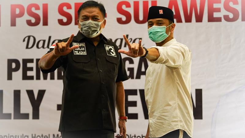  Olly Dondokambey dan Steven Kandouw Siap Lanjutkan Keberhasilan Membangun Sulawesi Utara