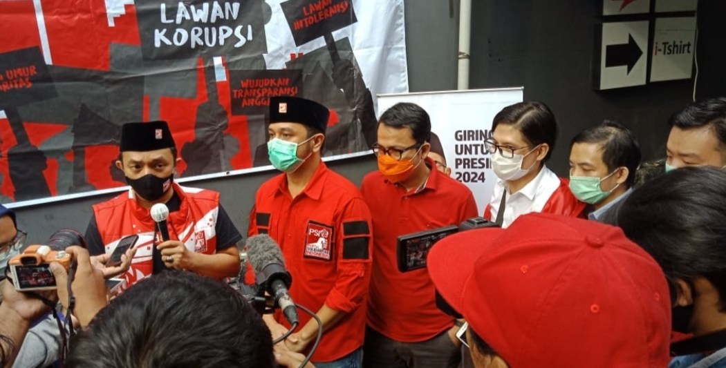  Calon Presiden Giring Ganesha Kunjungi Kader PSI di Jawa Barat