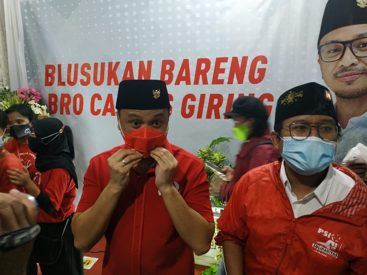  Plt Ketua Umum PSI Giring Ganesha ke Surabaya-Sidoarjo, Ini yang Dikerjakan
