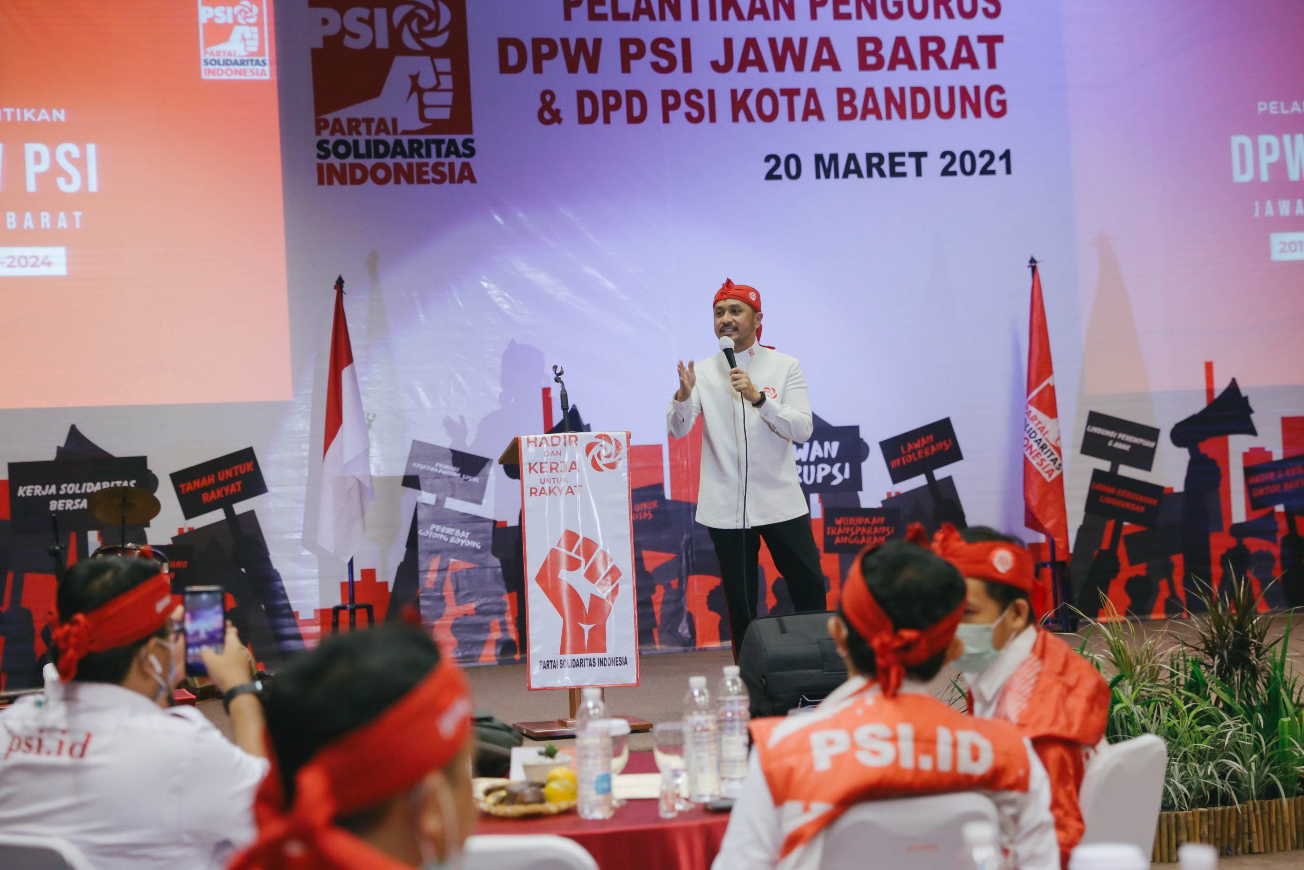  Giring PSI: DPW dan DPD Kerja Lebih Keras