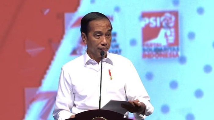 Jokowi: Saya Optimis PSI Akan Jadi Partai Besar